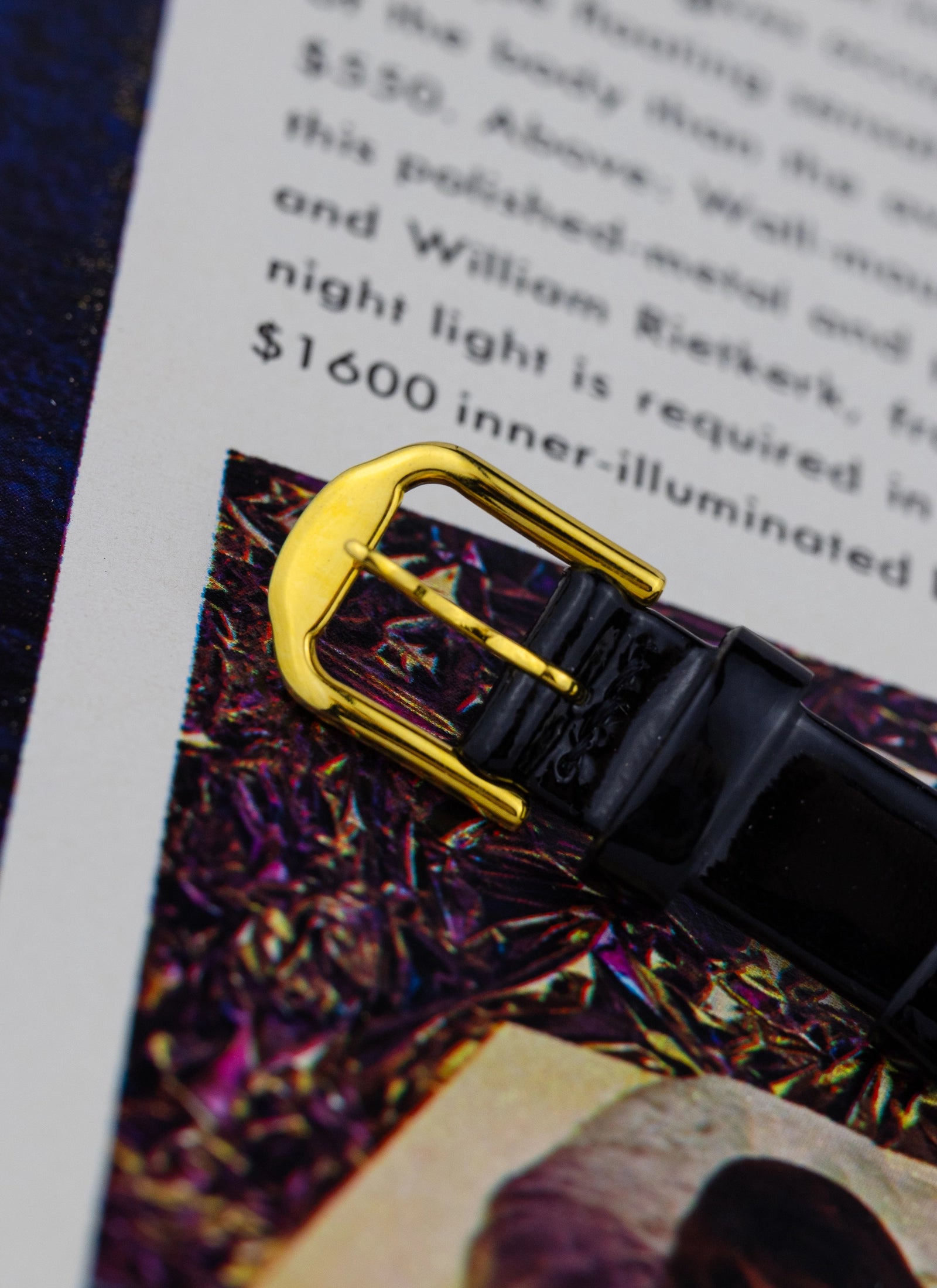 1980 Lady Cartier Must Vendome Black Dial 84977913 Travel Box & Papers