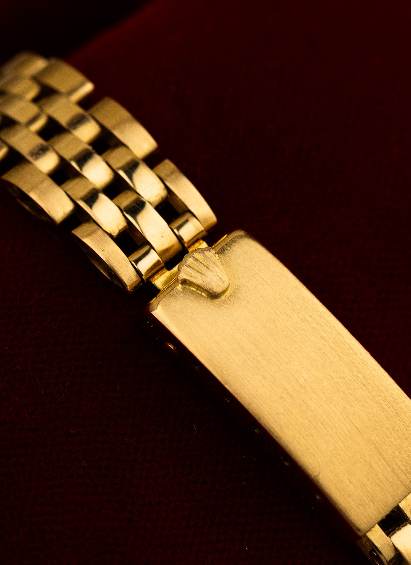 1979 18K Lady Rolex Datejust Wooden Diamonds Dial 6917 Serviced Box