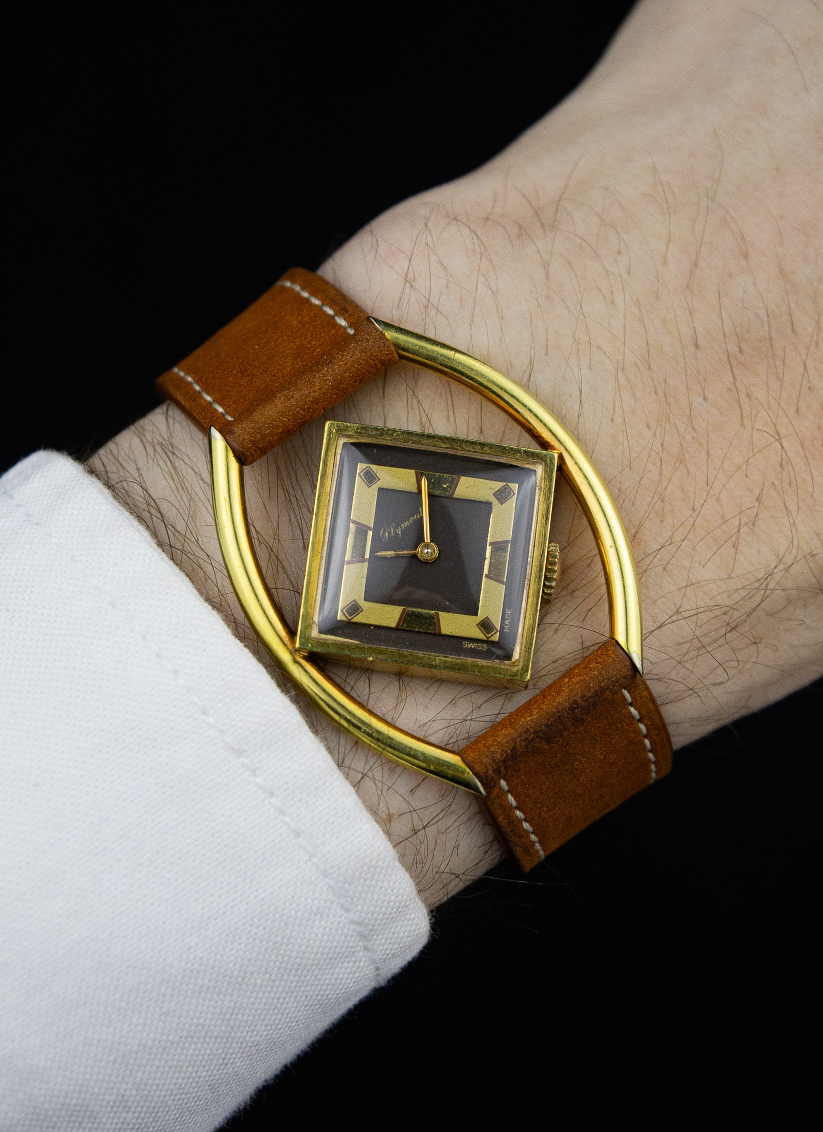 Ca. 1970s Plymouth Geometric Art Deco