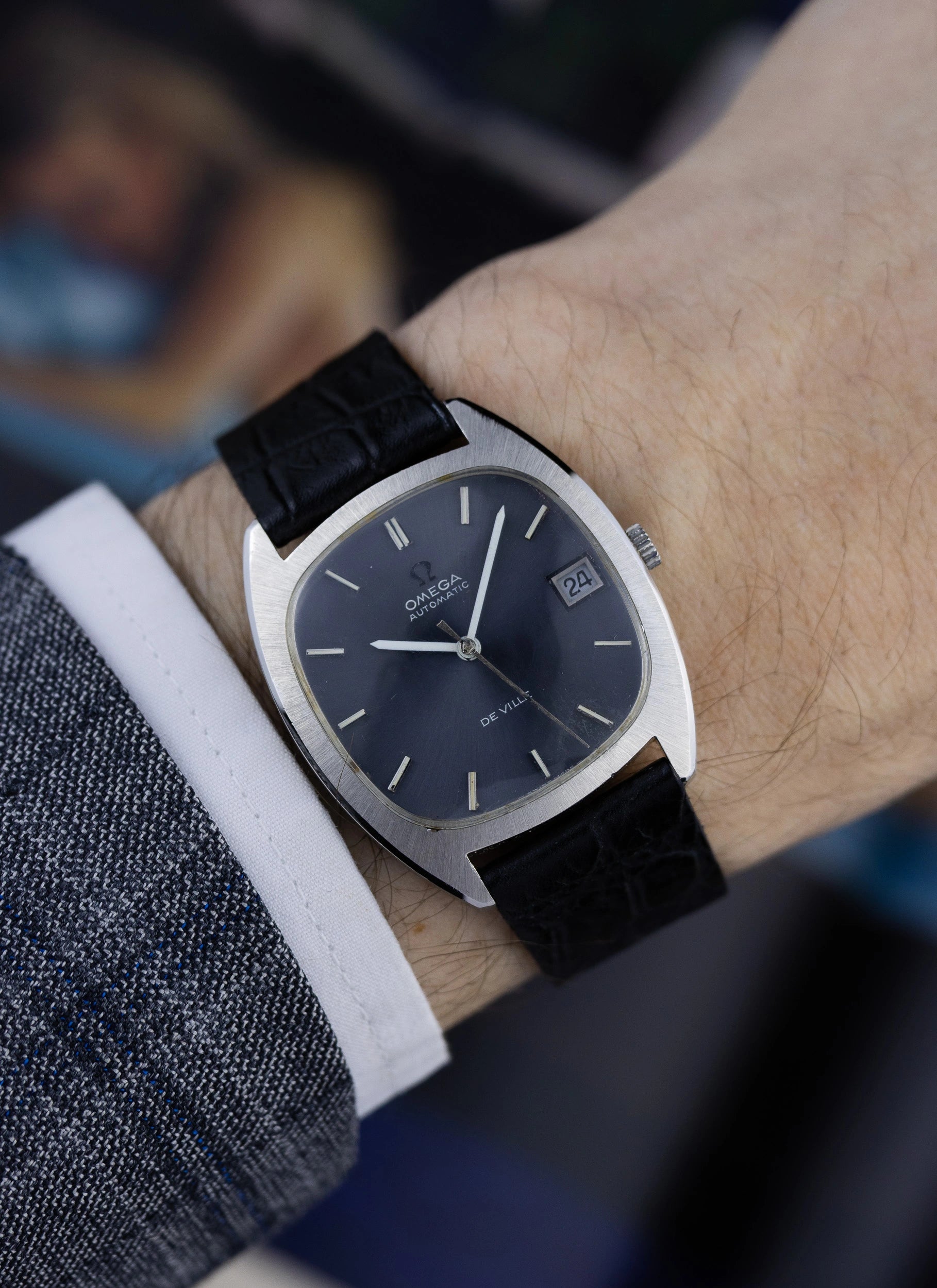 1970 Omega De Ville Gray Dial 162.045 cal. 1002 Full Set