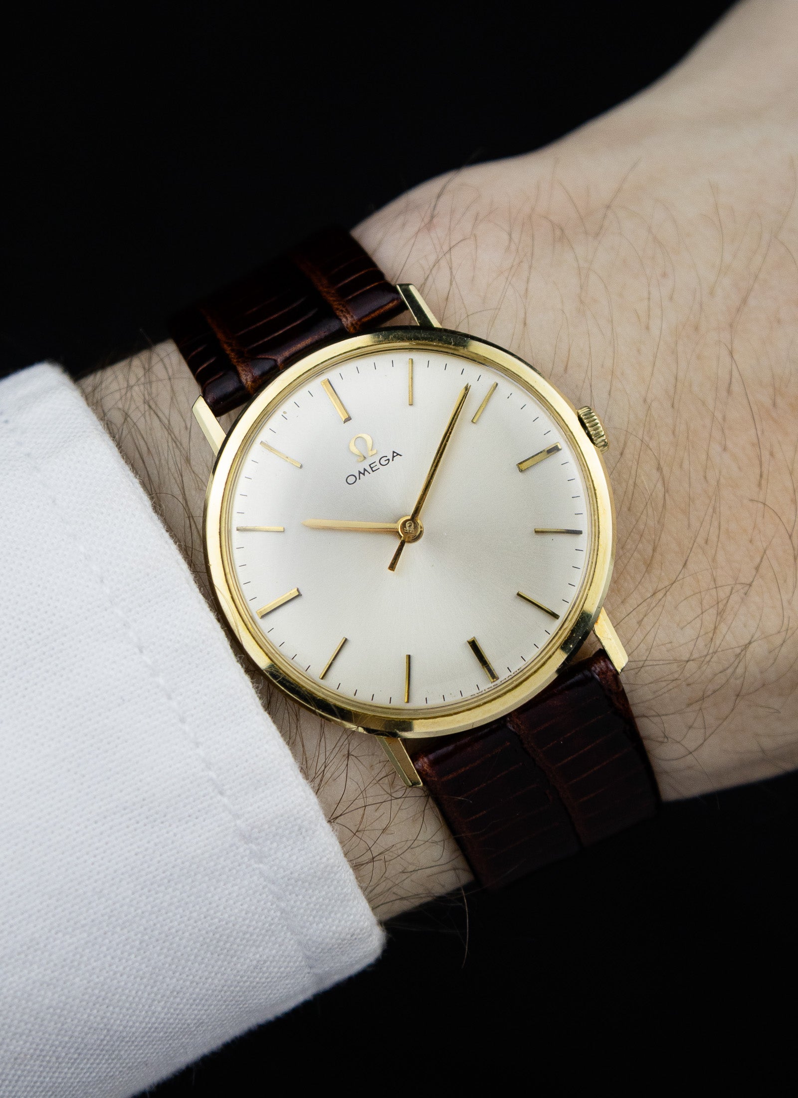1960s 14K Omega ref. 161.009 cal. 552