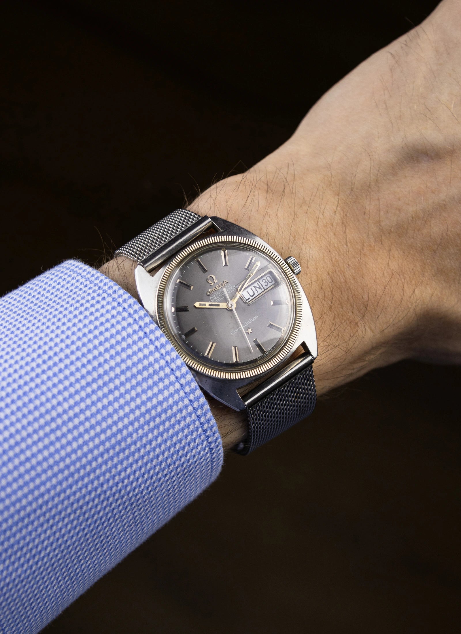 1969 Omega Constellation C-shaped Day-Date 168.029 cal. 751