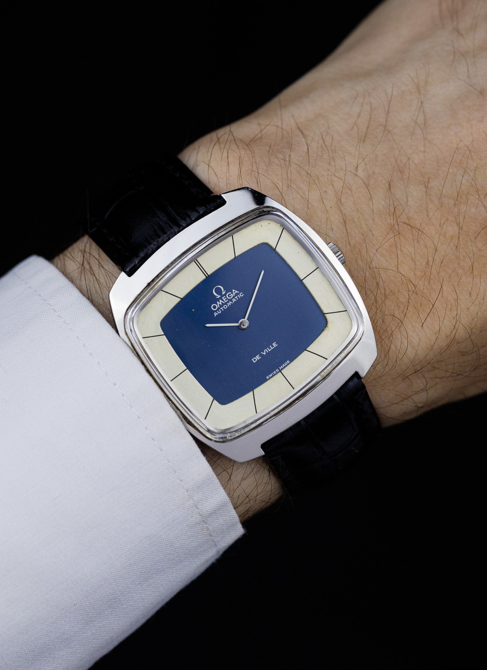 1972 Omega De Ville Ref 151.0051 Cal 711 Jumbo TV Dial