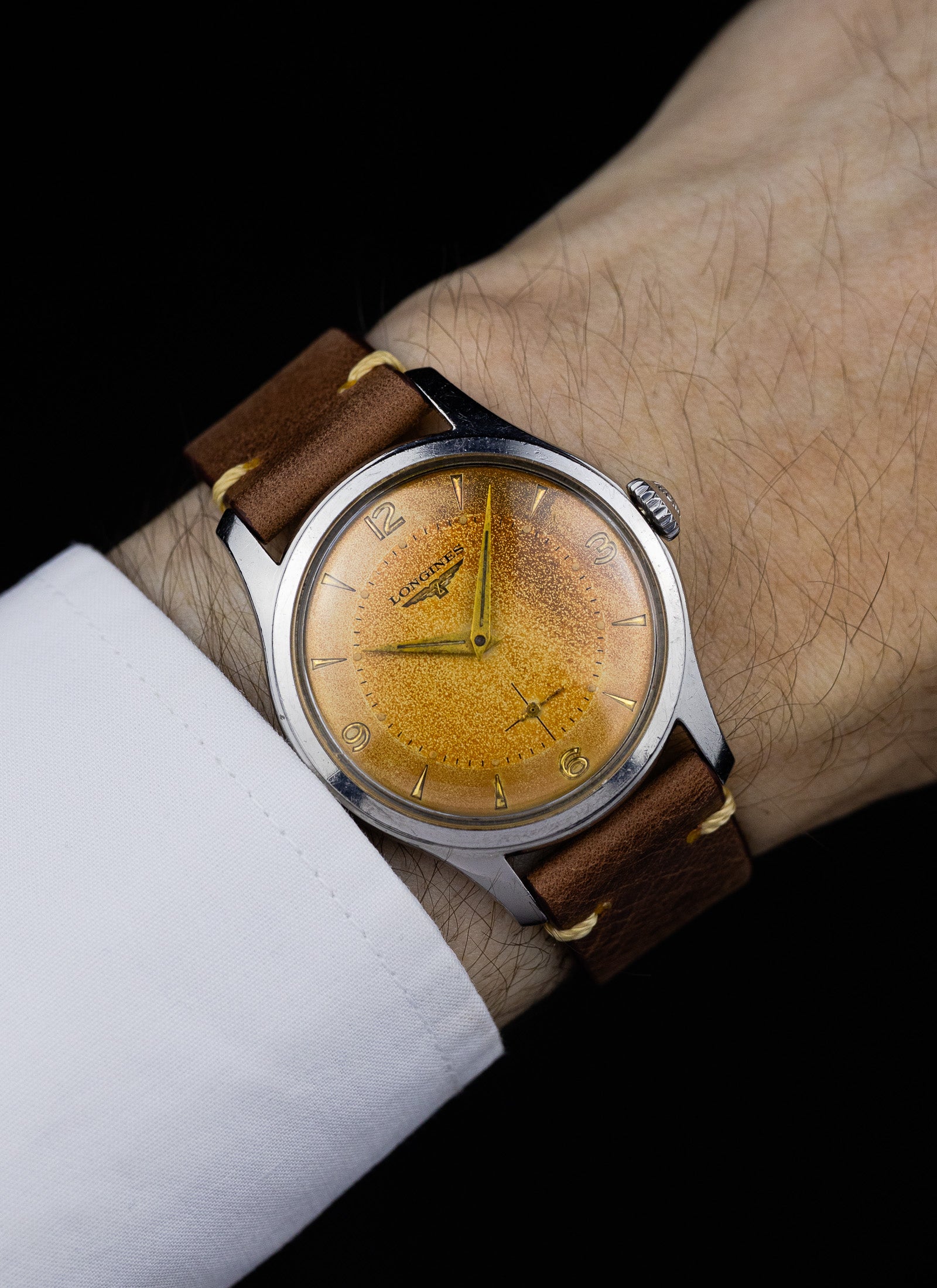 1950s Longines Jumbo Ref. 6263 Tropical Dial