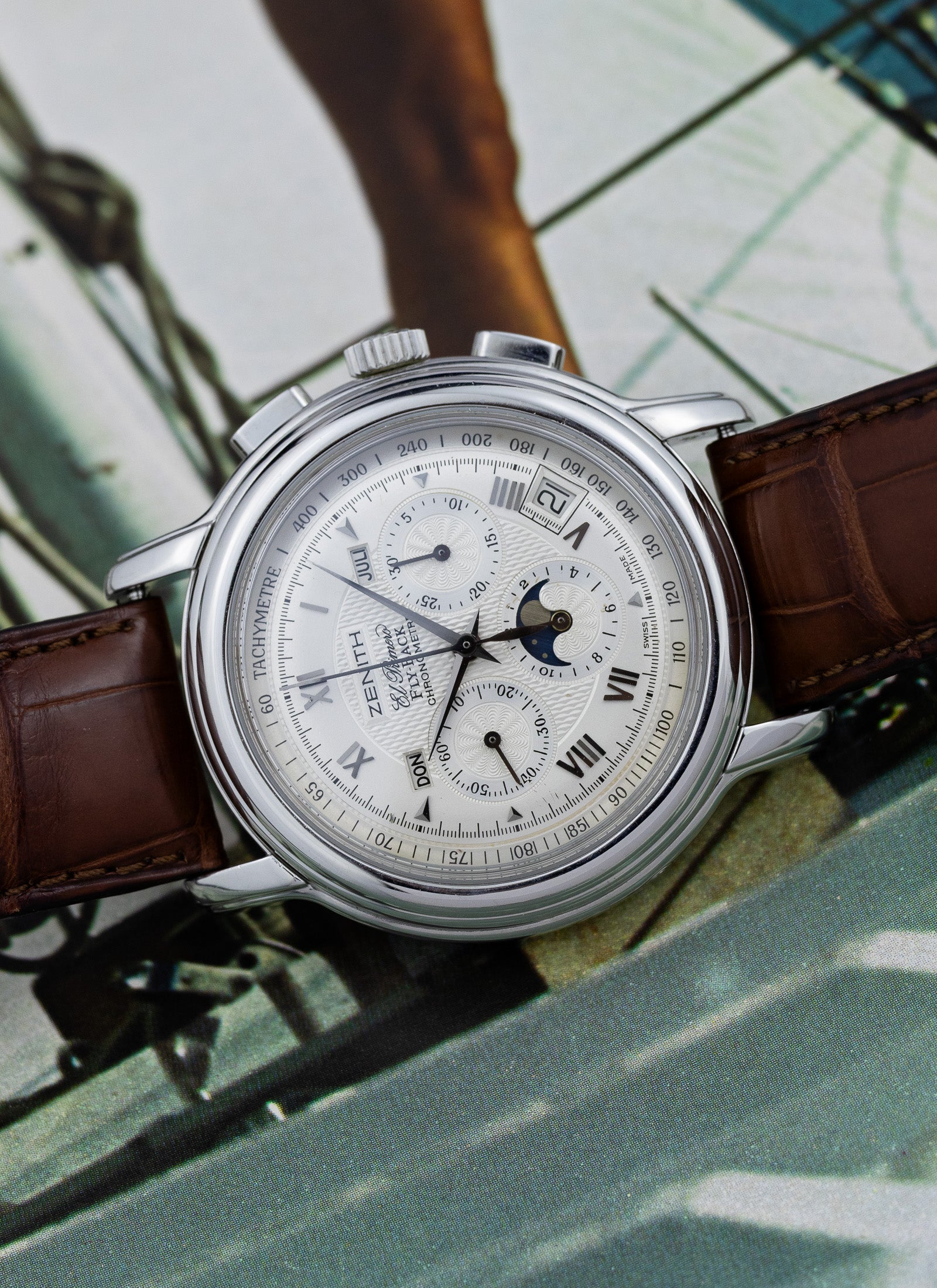 2010s Zenith El Primero Chronomaster Fly Back 03.1240.4001 cal. 4001 Serviced