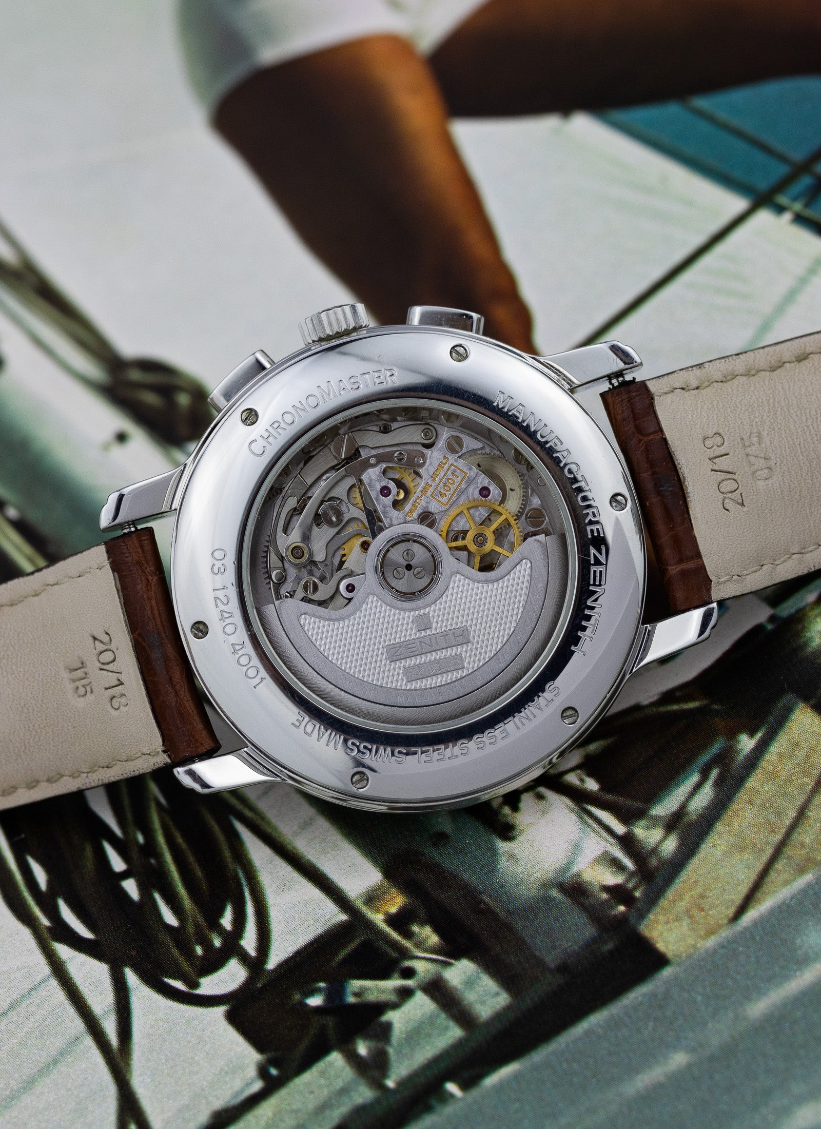 2010s Zenith El Primero Chronomaster Fly Back 03.1240.4001 cal. 4001 Serviced
