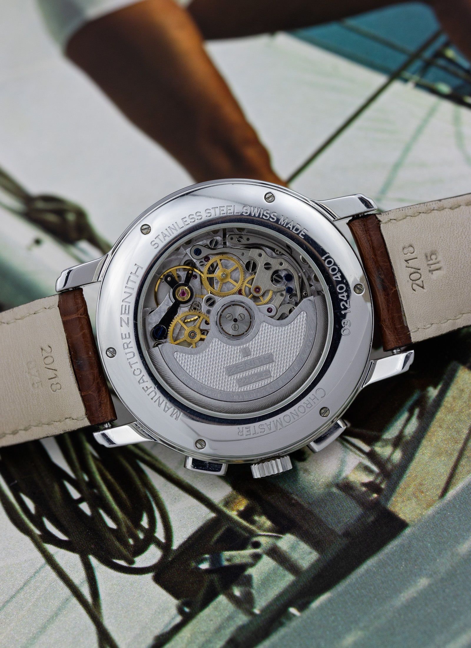 2010s Zenith El Primero Chronomaster Fly Back 03.1240.4001 cal. 4001 Serviced