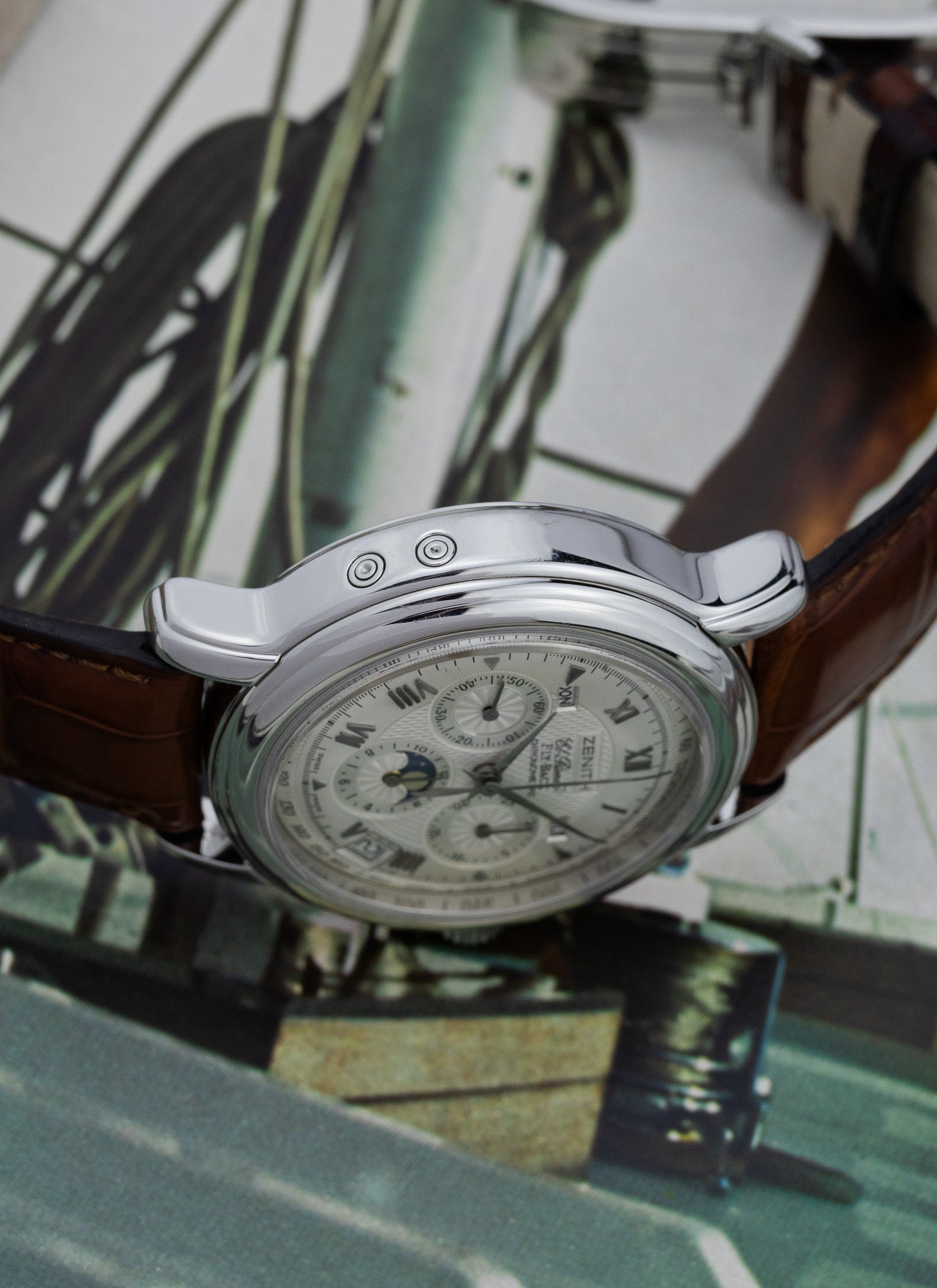 2010s Zenith El Primero Chronomaster Fly Back 03.1240.4001 cal. 4001 Serviced